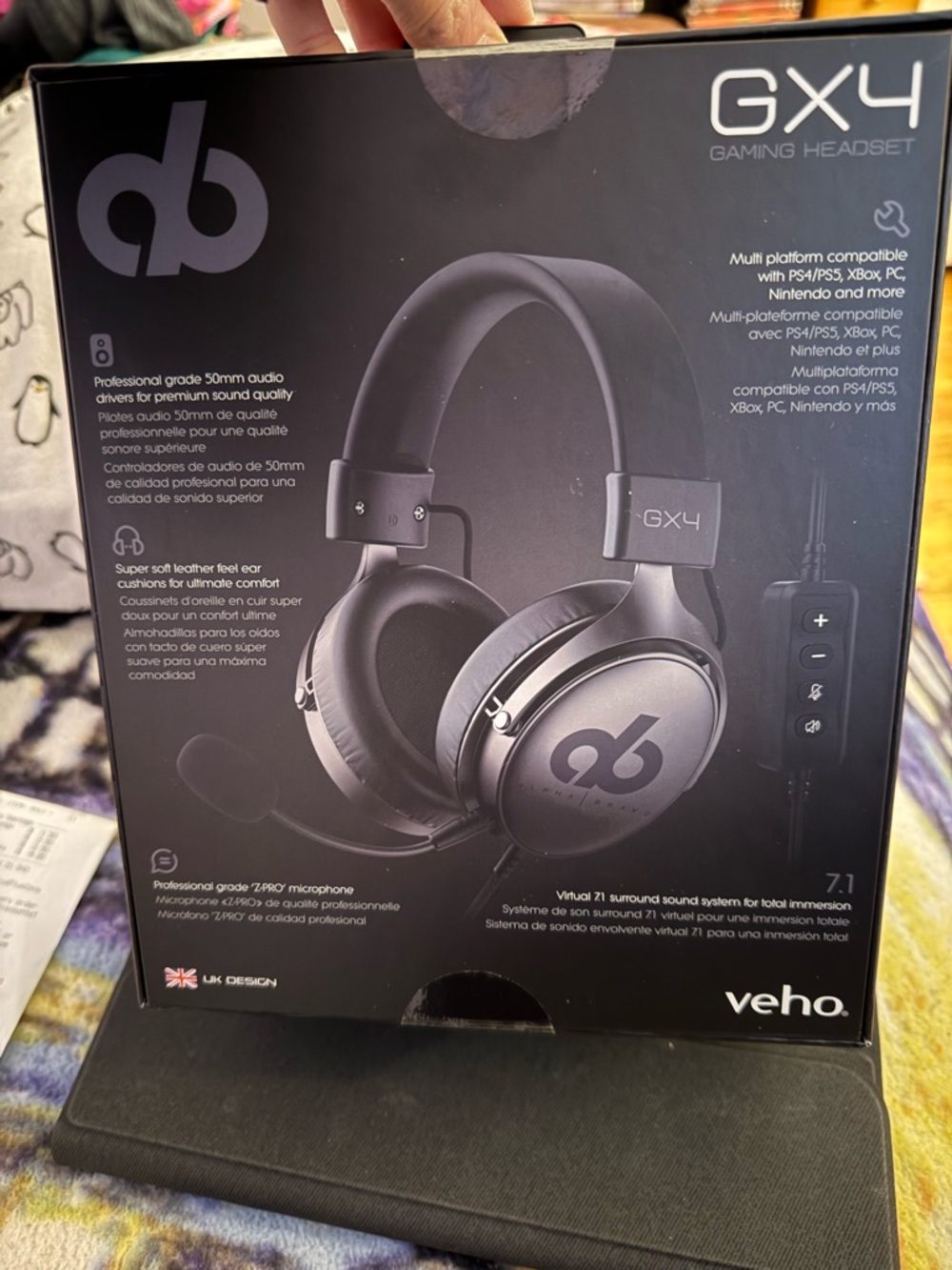 Alpha Bravo Gaming Headset New GX4